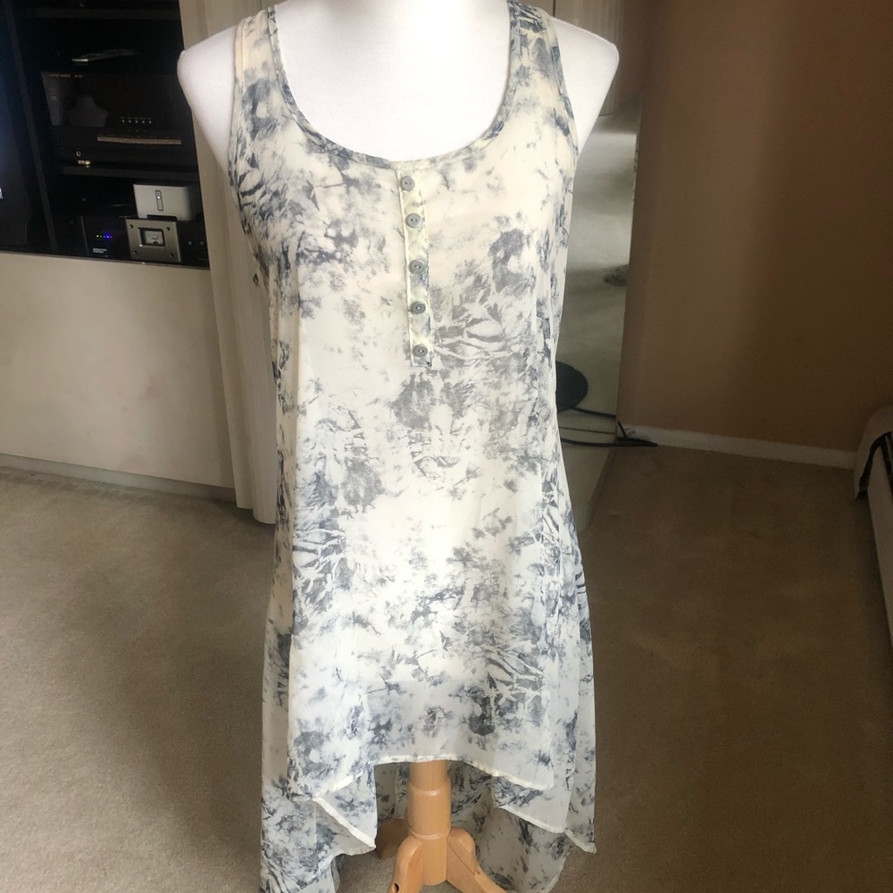 VOXX, Sheer, high low dress, cover up size S